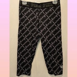 Pink shorter than Capri size L